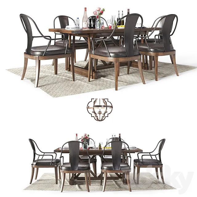 Pulaski Furniture _ Dining set Free Download