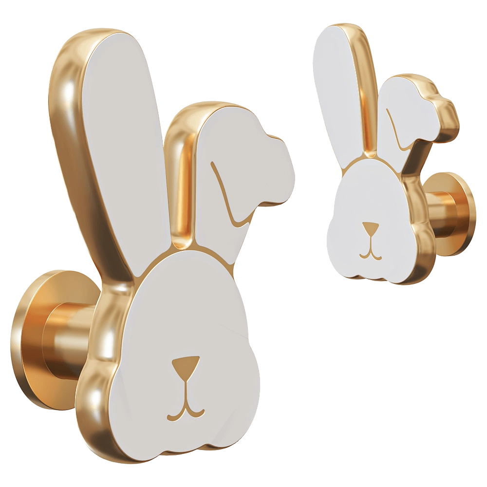 PullCast - Drawer handles Bunny KD7008 3D Model
