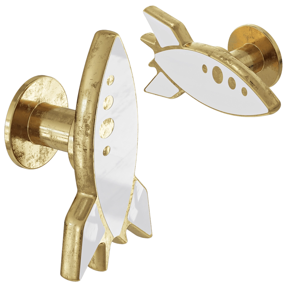 PullCast - Drawer handles Rocket KD7004 3D Model