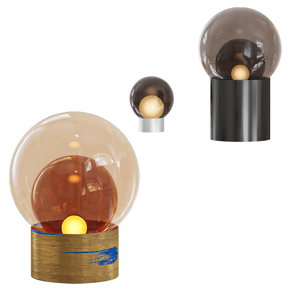 Pulpo - Table Lamp Boule 3D Model