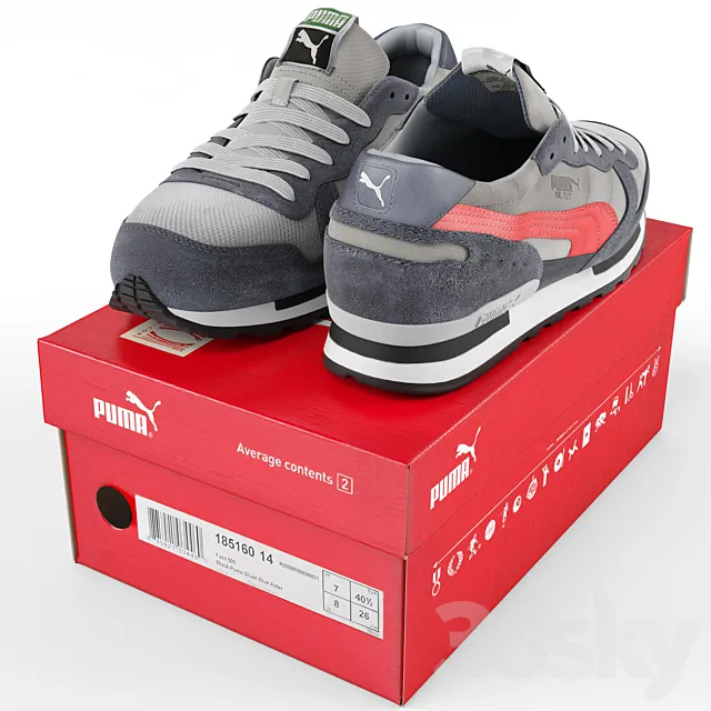 Puma RX 727 3D Model