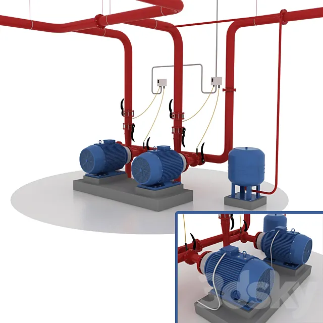 Pump 3D Model