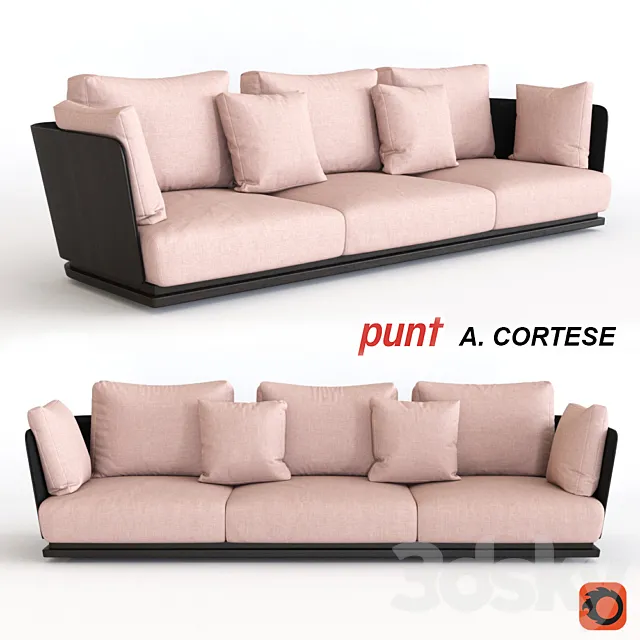 PUNT A. CORTESE | Sofa 3D Model