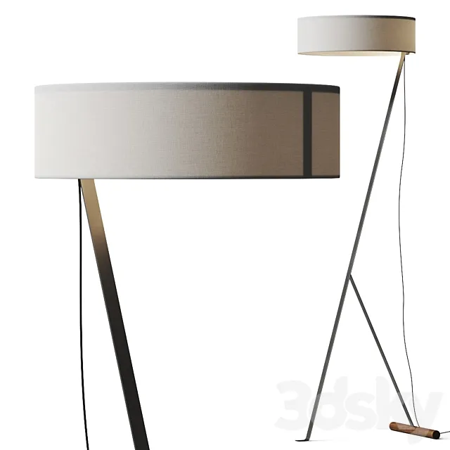 Punt Chicago Floor Lamp 3D Model