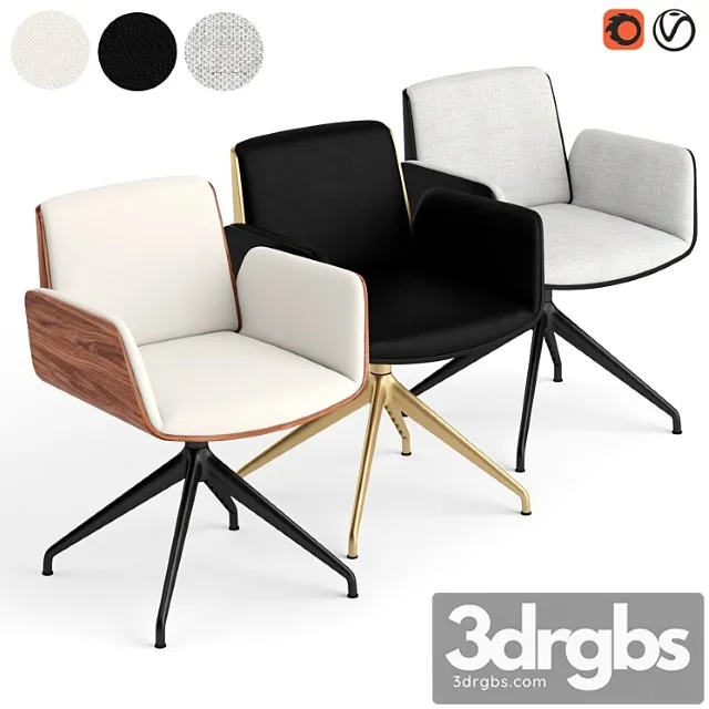 Punt hug pyramid base chair