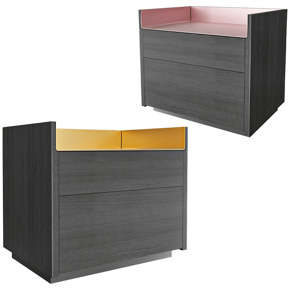 Punt Mobles  - Bedside table Stockholm 3D Model