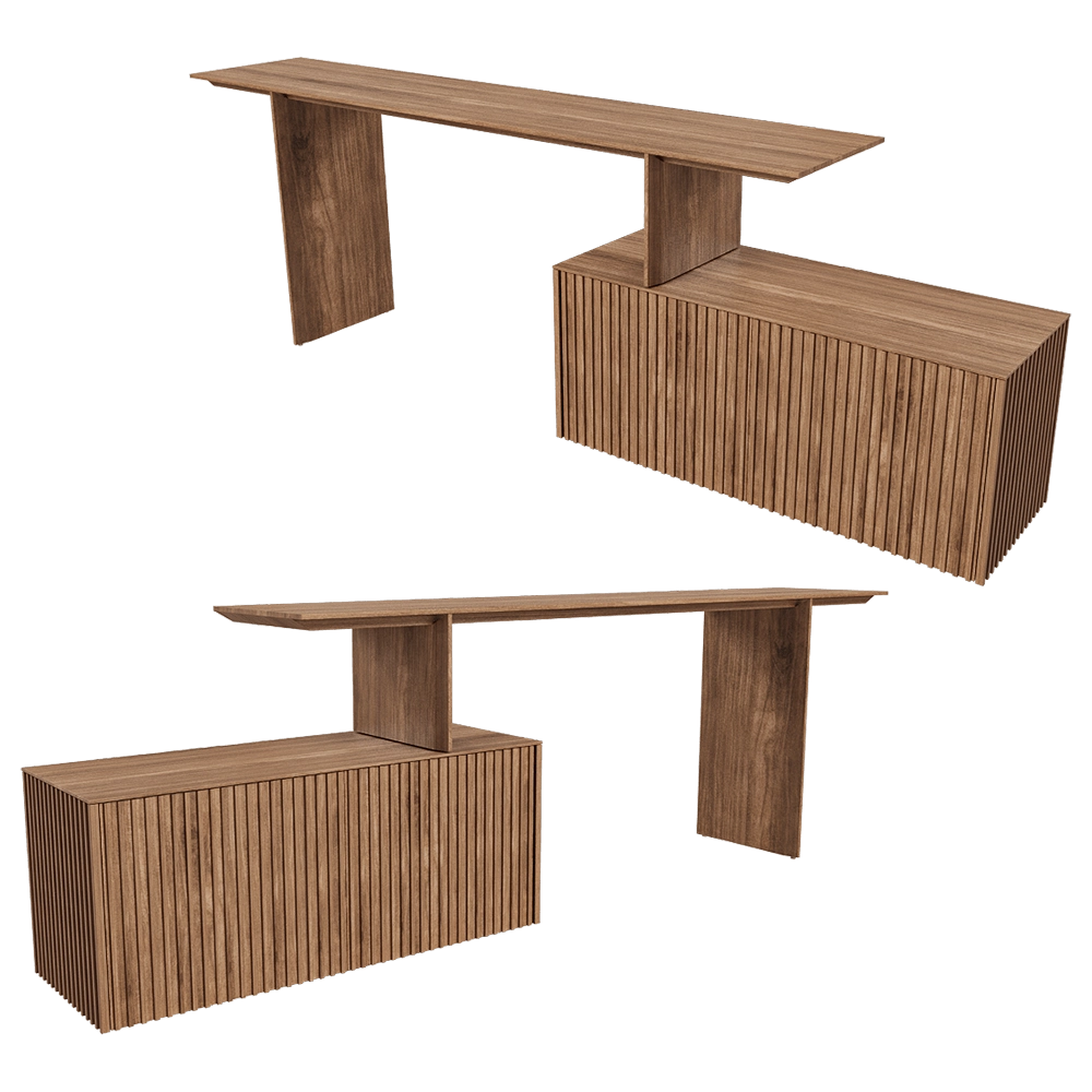 Punt Mobles  - Cabinet  VELASCA EXTENSIBLE 3D Model