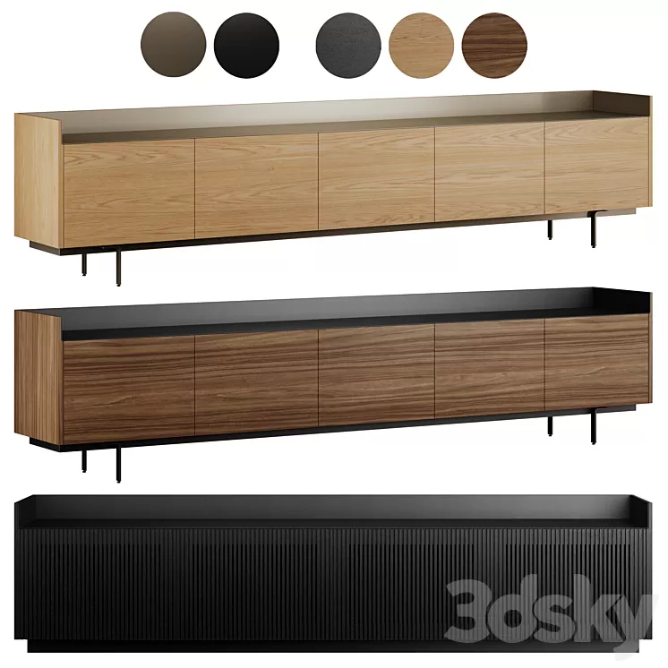 Punt Mobles STOCKHOLM SLIM and TECHNIC 4 3D Model Free