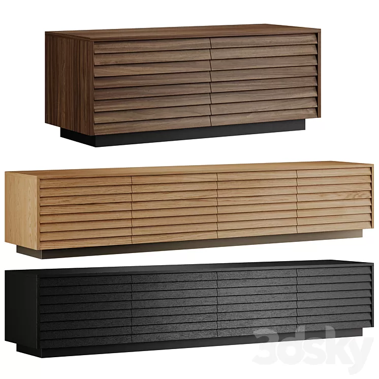 Punt Mobles SUSSEX 8 and SLIM 3D Model