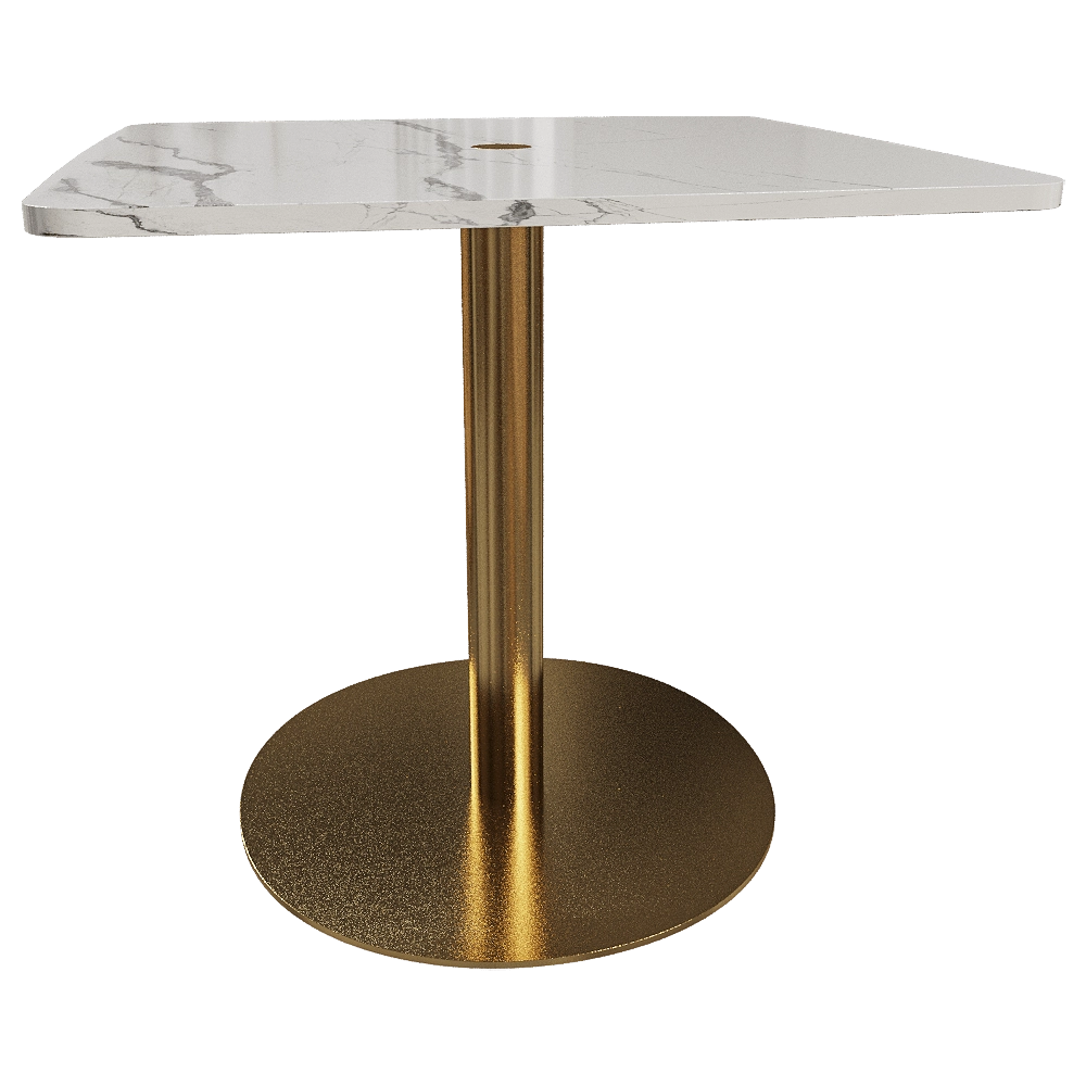 Punt Mobles  - Table Nucleo Marble 2 3D Model