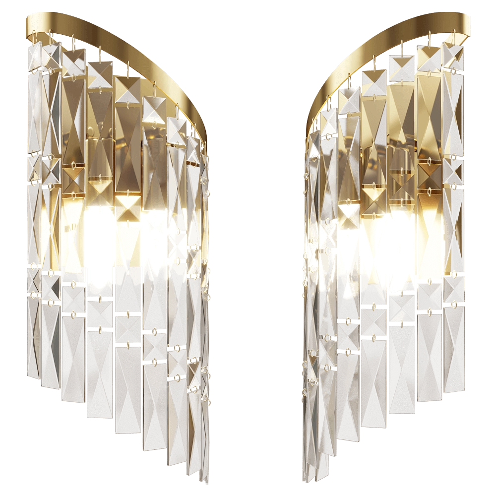 Punt Mobles  - Wall lamp Sapparo 2176-05-02W 3D Model