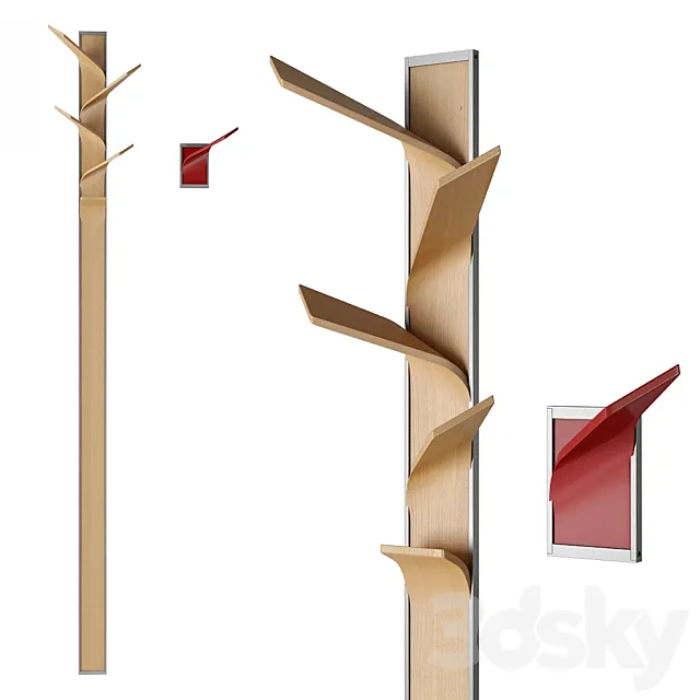 Punt Perchero Elx 101 and Perchero Elx 103 3D Model