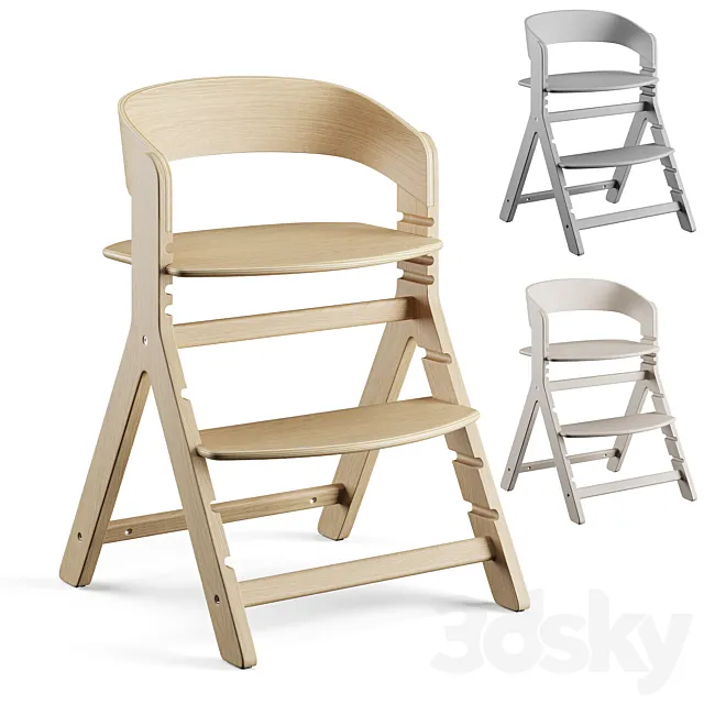 Pupu Pula – Little Chairman High Chair 3D Model