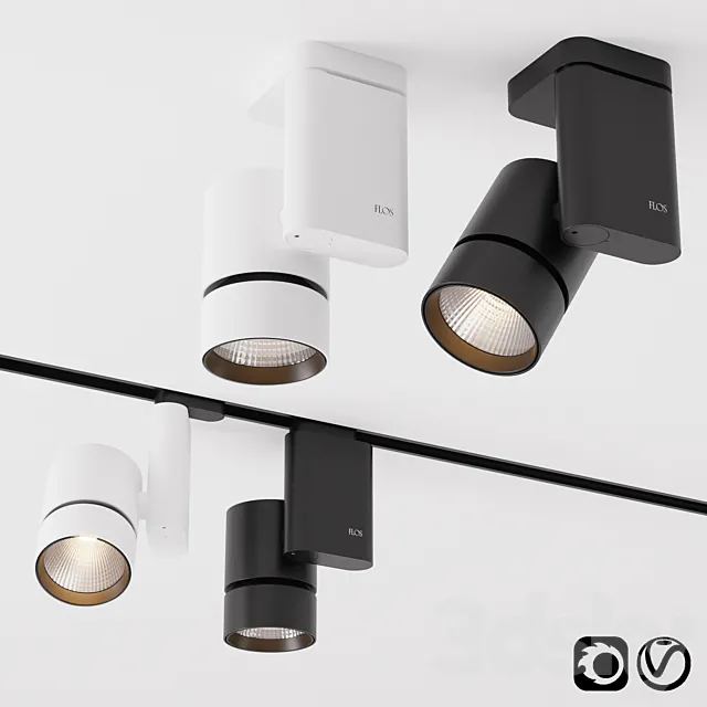 Pure solid by Flos 3D Model