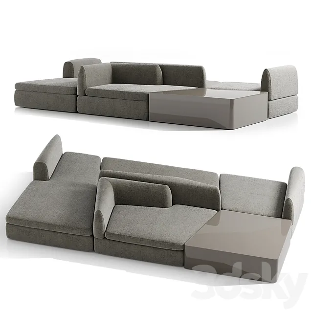 PUZZLE sofa - bino home 3DModel