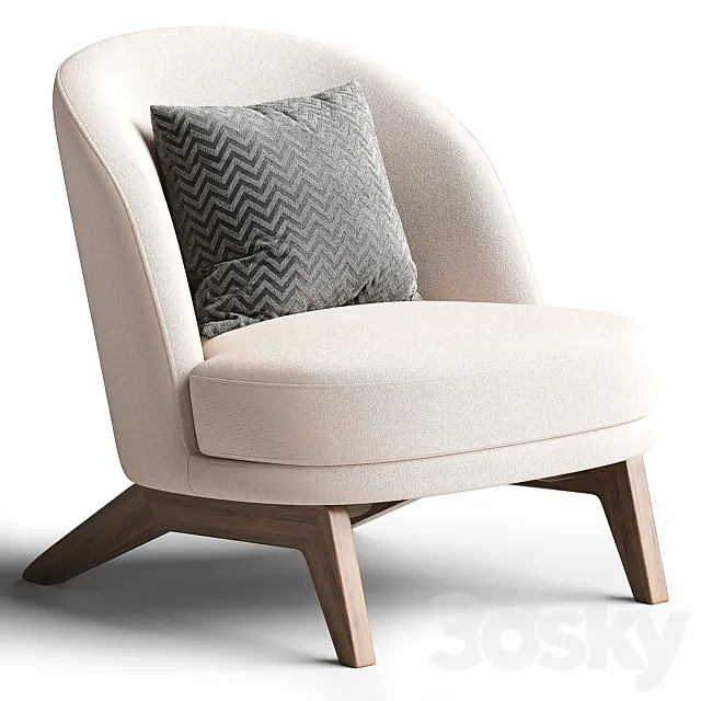 Pyle armchair 3D Model