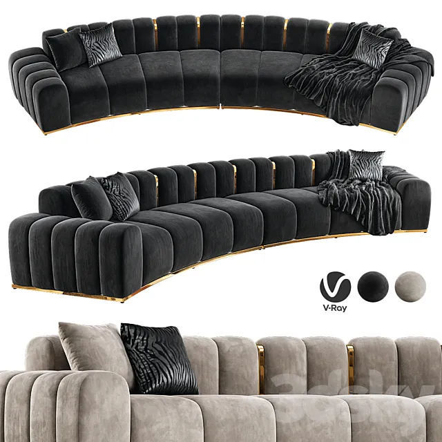 Pyramid Luxury Sofa Free Download