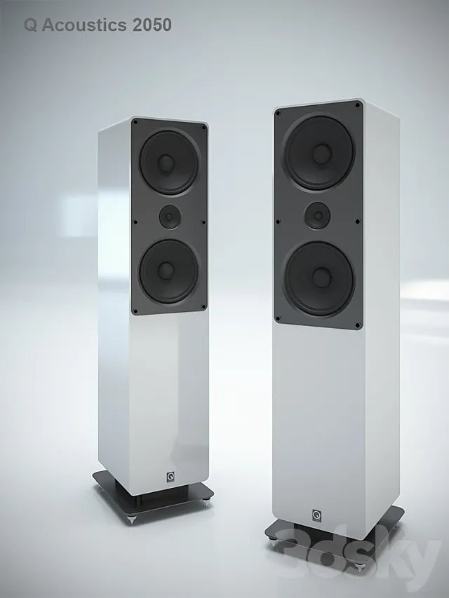 Q Acoustics 2050 3D Model