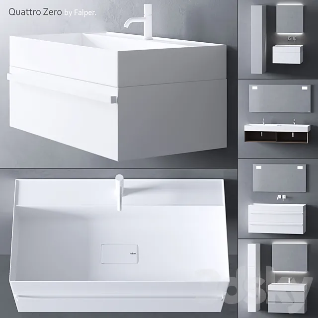 Quattro Zero by Falper 3DModel