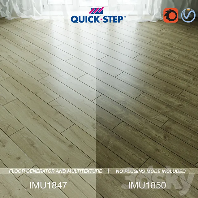Quick-step Flooring Vol.43 3DModel
