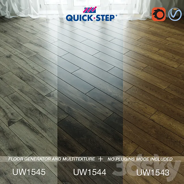 Quick-step Flooring Vol.55 3D Model