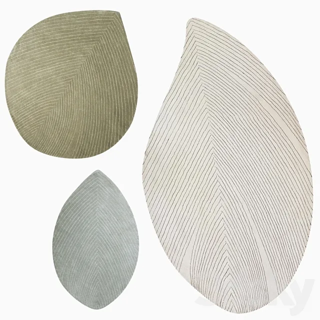 Quill carpet by Nanimarquina 3DModel