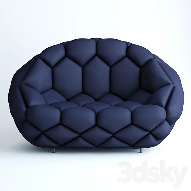 QUILT ARMCHAIR 3D Model