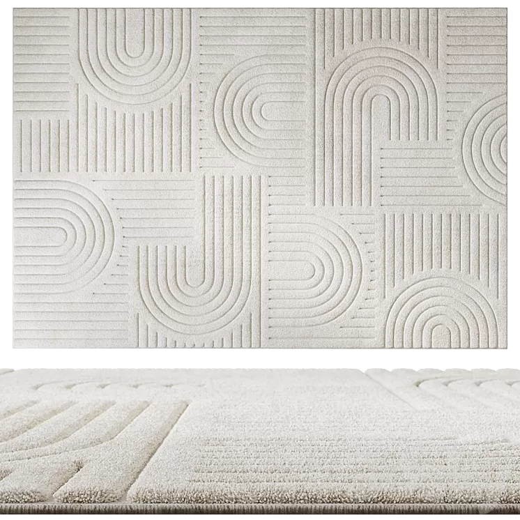 Quincey rug by Eco Kilim 3D Model Free