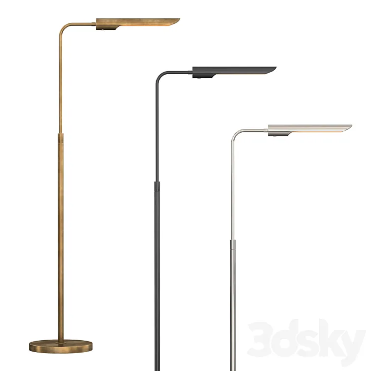 QUINTON TASK FLOOR LAMP 3D Model Free