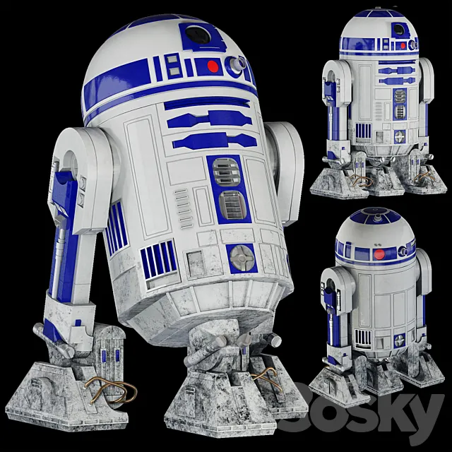 R2-D2 (Star Wars) 3DModel