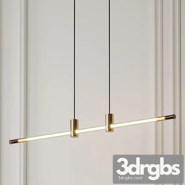 Ra led line linear suspension by alexandre joncas 3D Model Free