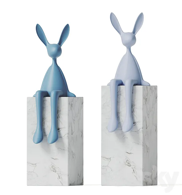 Rabbit Sculpture 3DModel