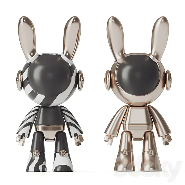Rabbit_toys 3DModel