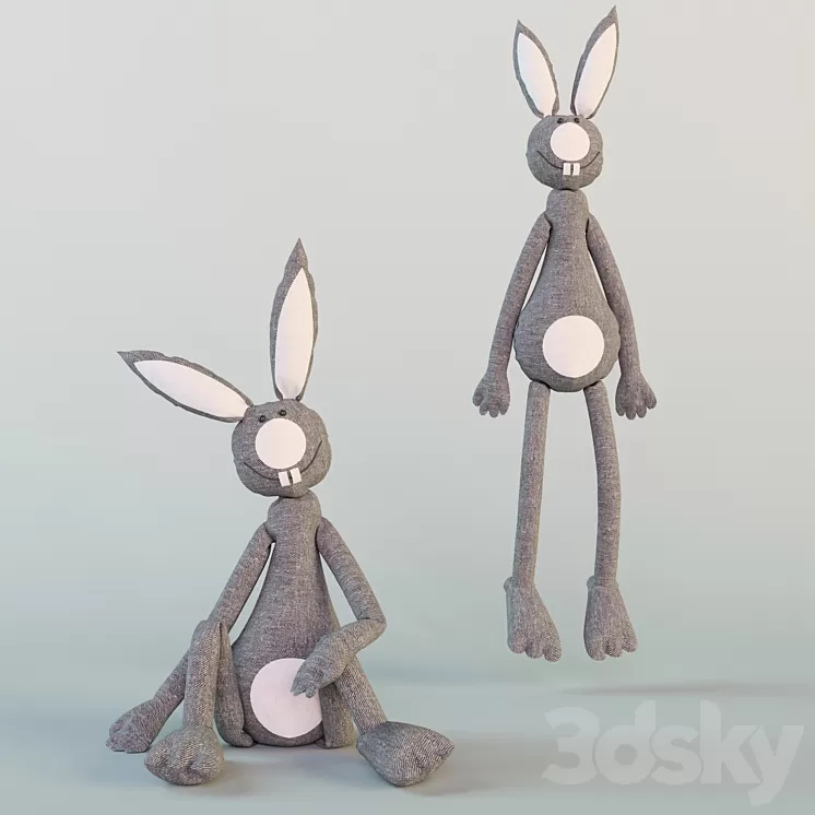 rabbits 3D Model