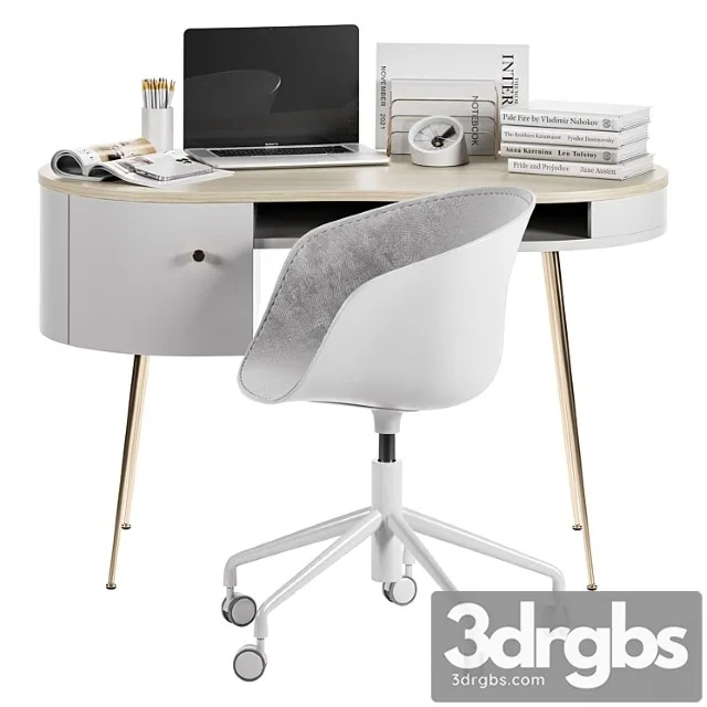 Rabochee Mesto 004 3D Model Free