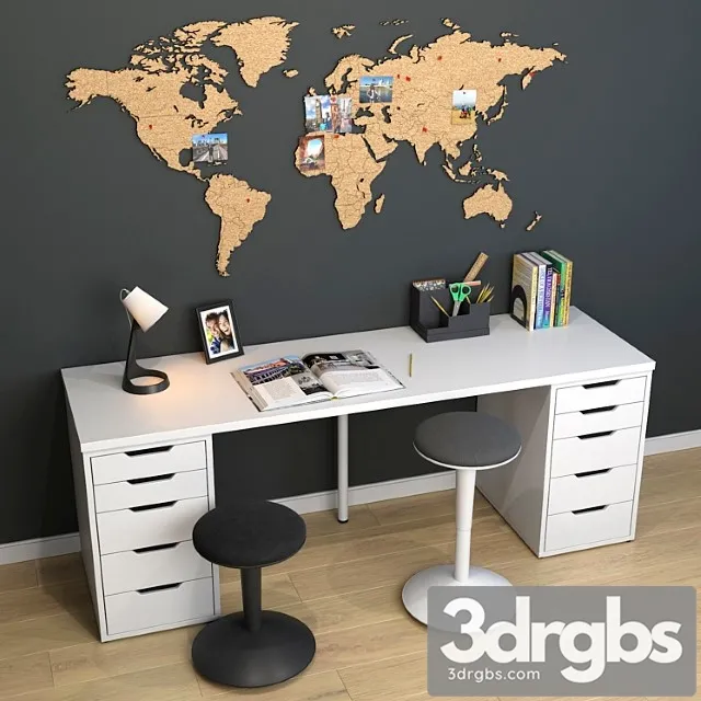 Rabochee Mesto 26 3D Model Free