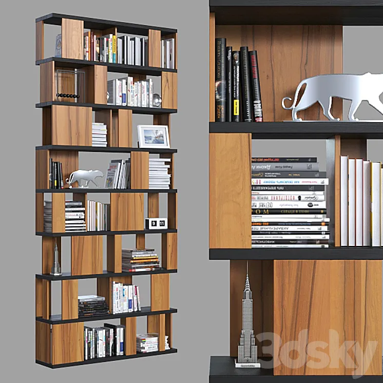 Rack 002 1200 x 270 x 2700 mm 3D Model