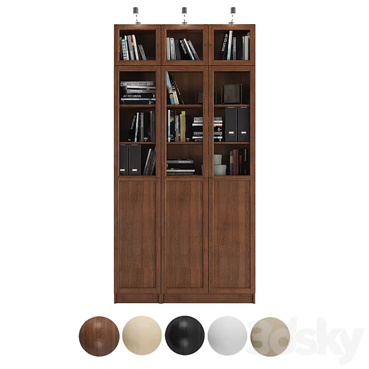 Rack Billy / Oksberg Ikea.Combination-4 3D Model