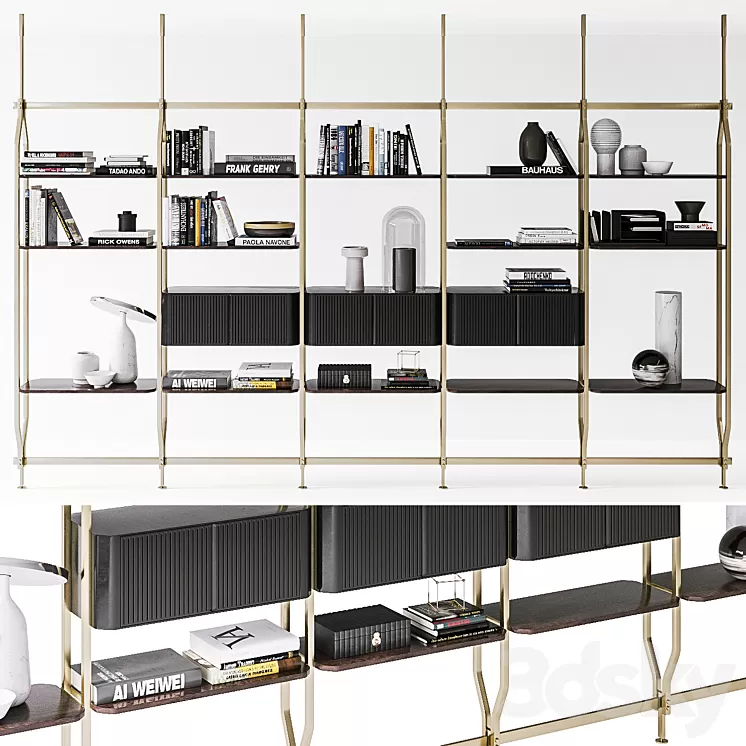 Rack Bontempi Charlotte Ceiling Fixing