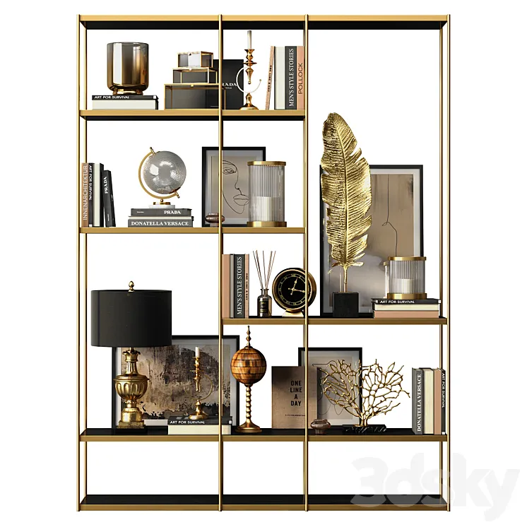 Rack CAMPS BAY by KARE Design 3D Model Free