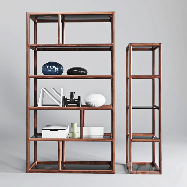 Rack Fendi HEMINGWAY 3D Model Free