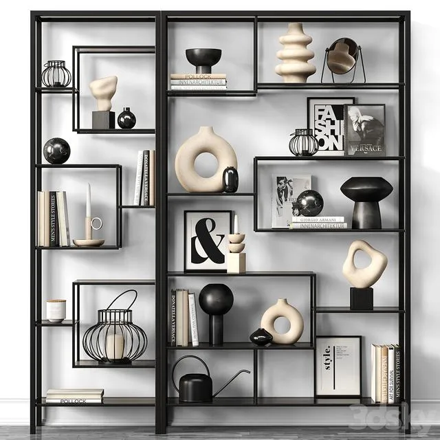 Rack LOFT by KARE DESIGN 3D Model