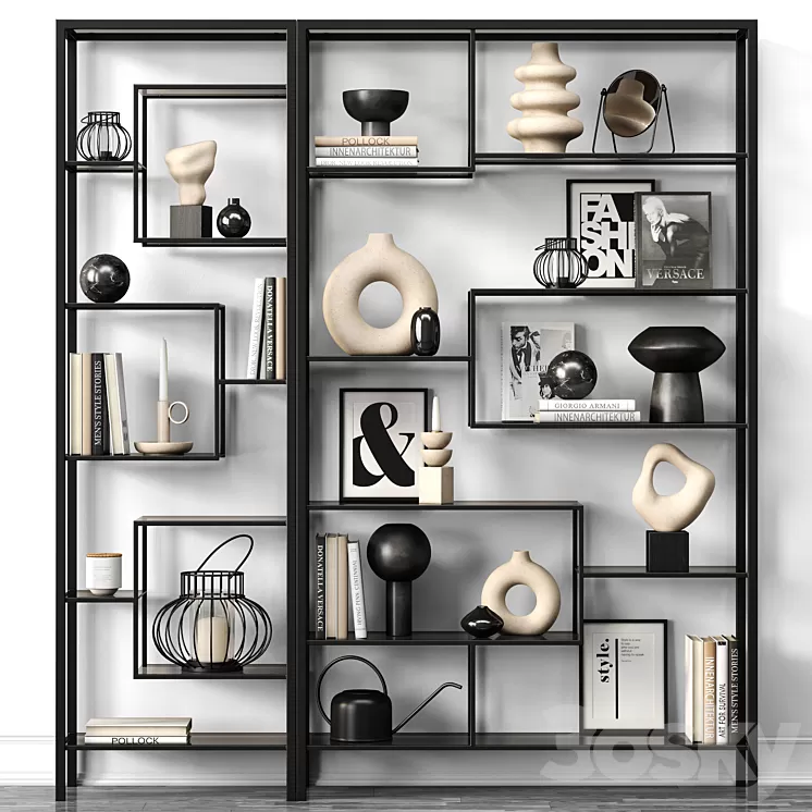 Rack LOFT by KARE DESIGN 3D Model