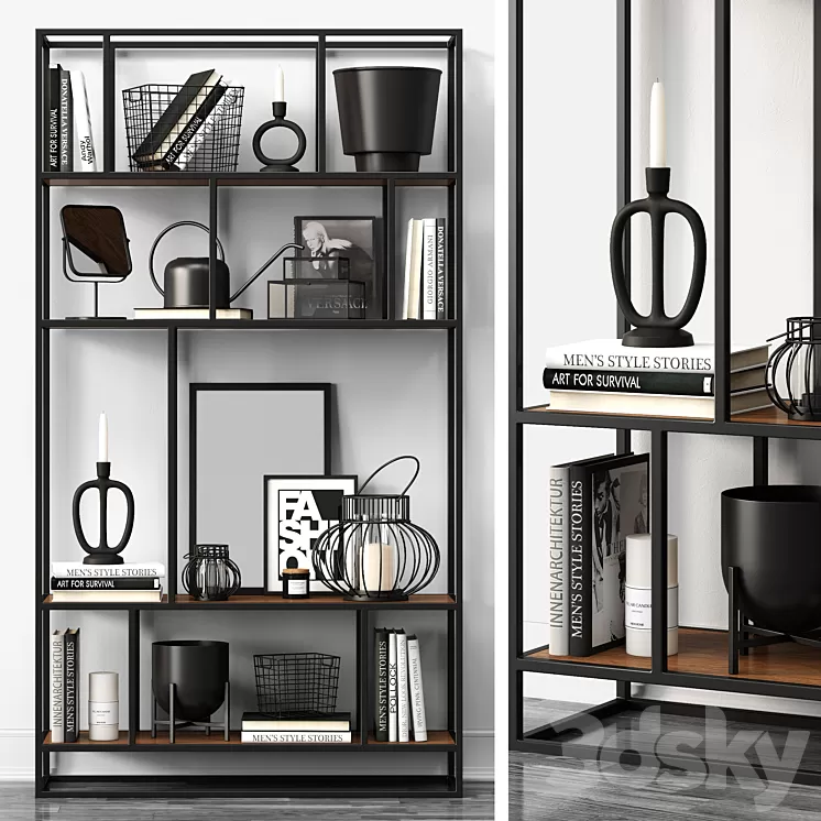 Rack MAKELLA by Intelligent design 3D Model