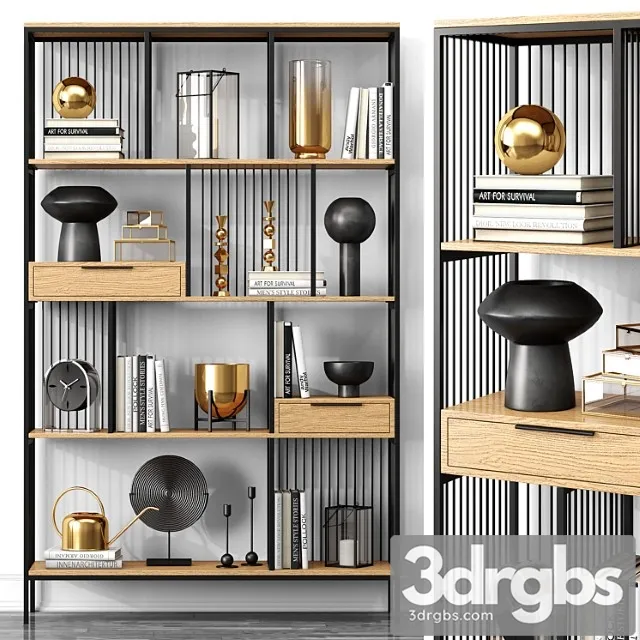 Rack modena by kare design 2 3D Model Download