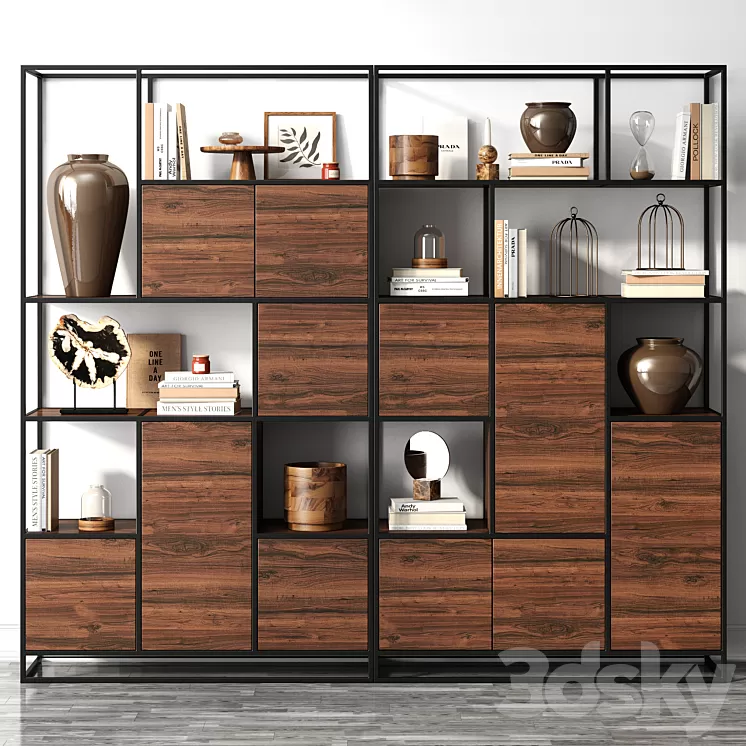 Rack TETRIS 1+1 by Intelligent design 3D Model Free