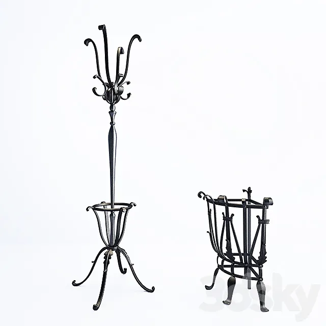 Rack. umbrella 3DModel