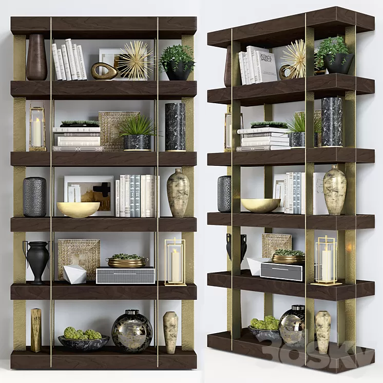 Rack Verrazano Restoration Hardware 3D Model