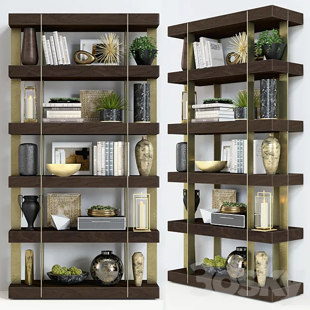 Rack Verrazano Restoration Hardware 3DModel