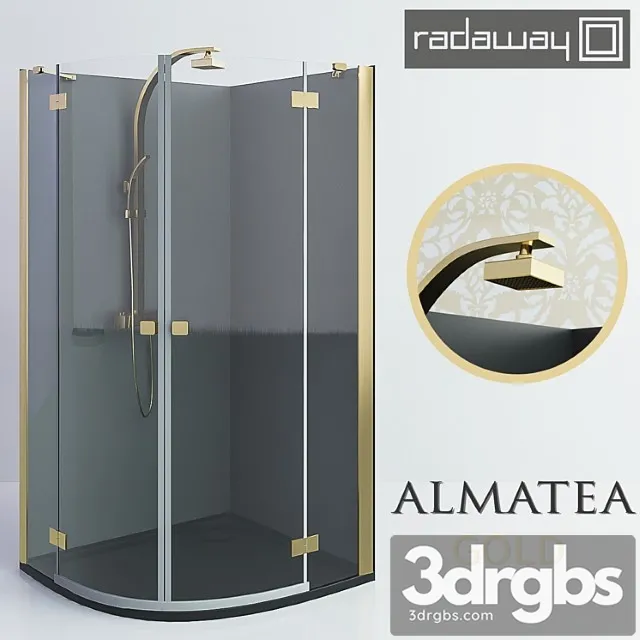 Radaway Almatea Gold 3D Model Free